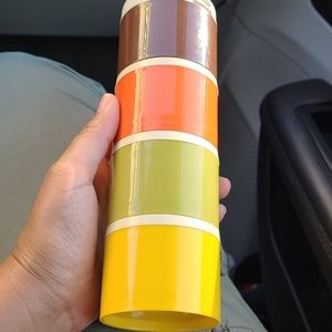 Tupperware stackable shaker vintage